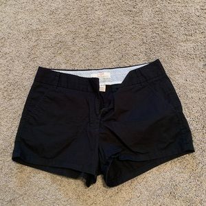 Black J. Crew Shorts